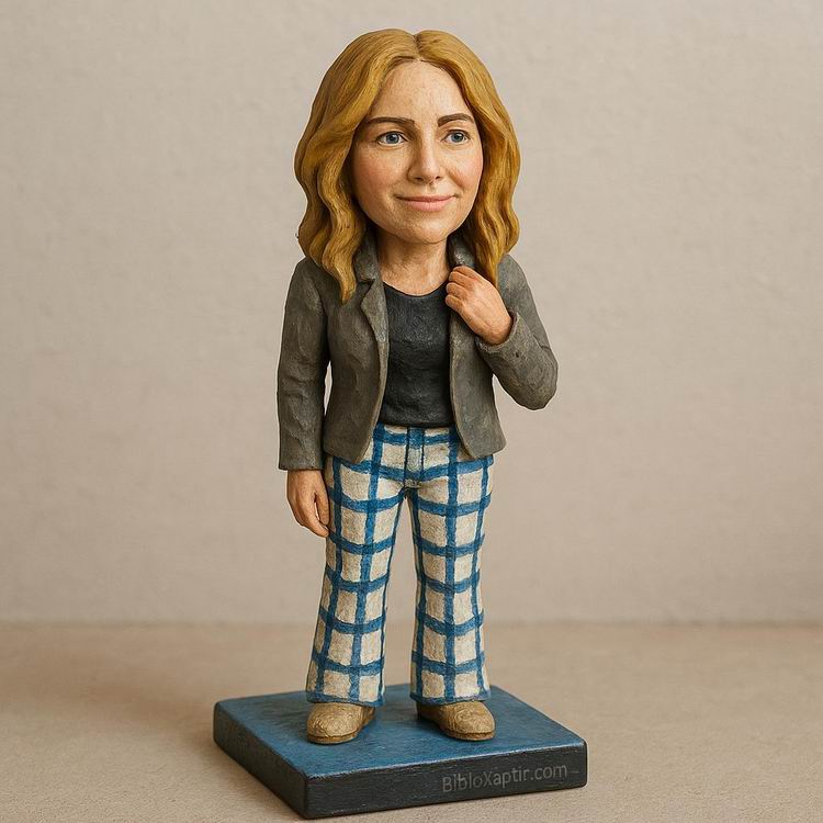 Yapay Zeka g�rselinden ger�ek fig�r/ 3d biblo