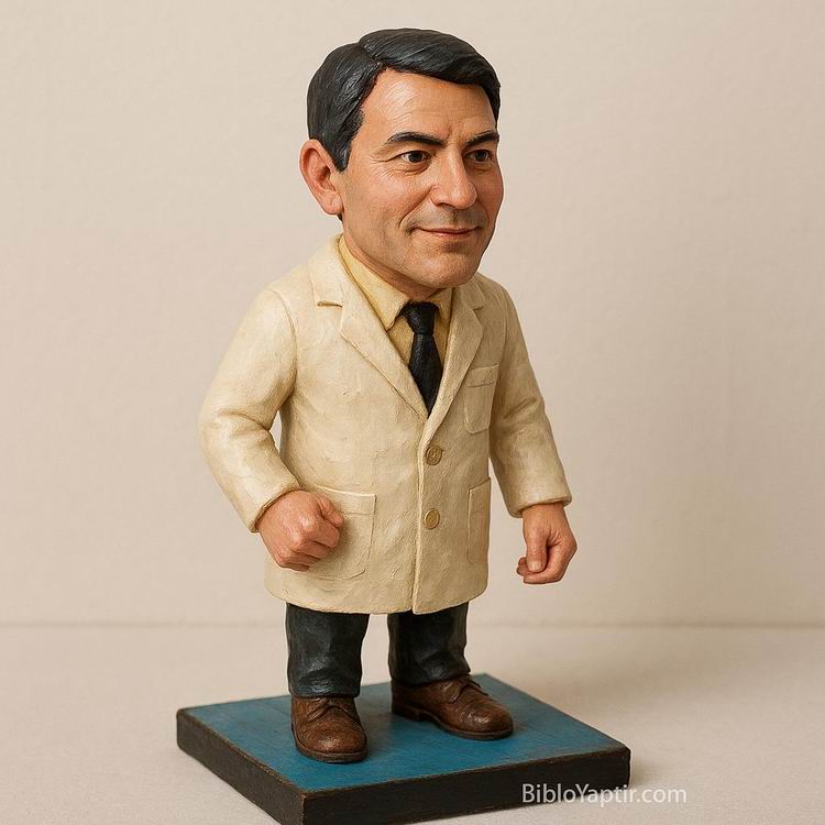 Yapay Zeka g�rselinden ger�ek fig�r/ 3d biblo