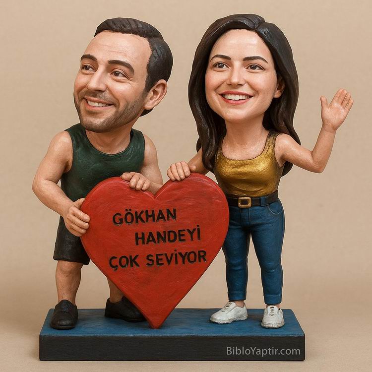 Yapay Zeka g�rselinden ger�ek fig�r/ 3d biblo