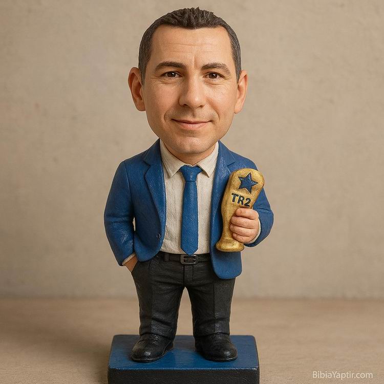 Yapay Zeka g�rselinden ger�ek fig�r/ 3d biblo