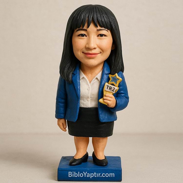 Yapay Zeka g�rselinden ger�ek fig�r/ 3d biblo