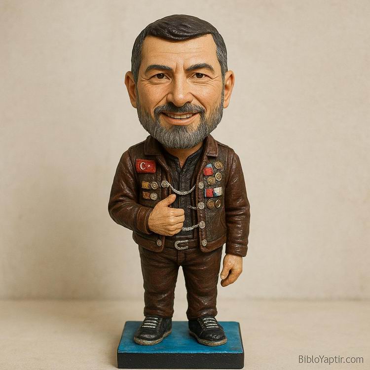 Yapay Zeka g�rselinden ger�ek fig�r/ 3d biblo