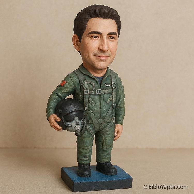 Yapay Zeka g�rselinden ger�ek fig�r/ 3d biblo