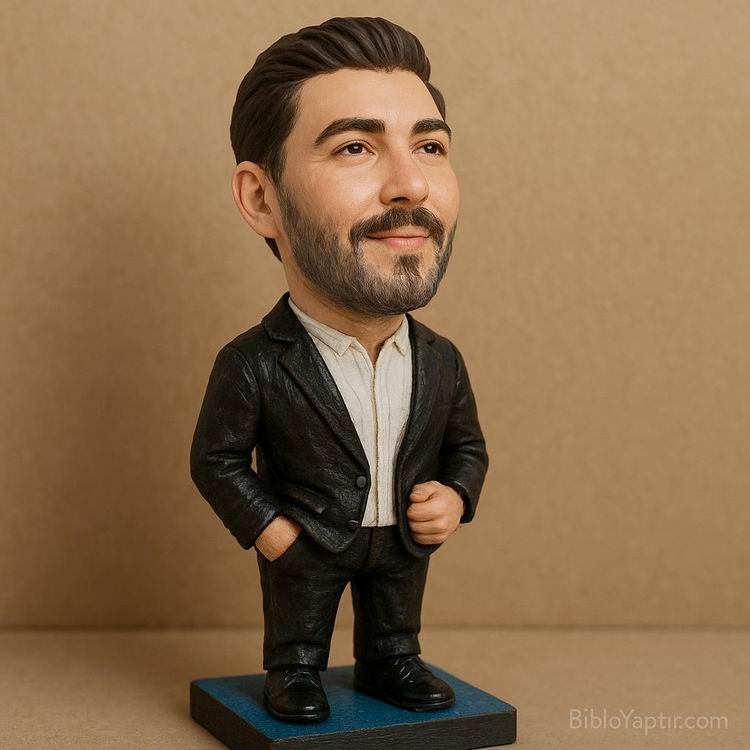 Yapay Zeka g�rselinden ger�ek fig�r/ 3d biblo