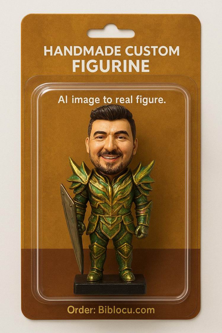 AI yapay zeka g�rselinden OYUNCAK 3D fig�r