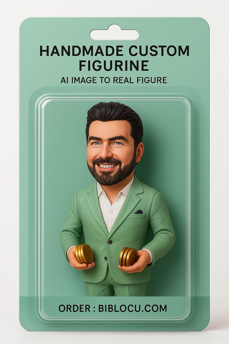 AI yapay zeka g�rselinden OYUNCAK 3D fig�r