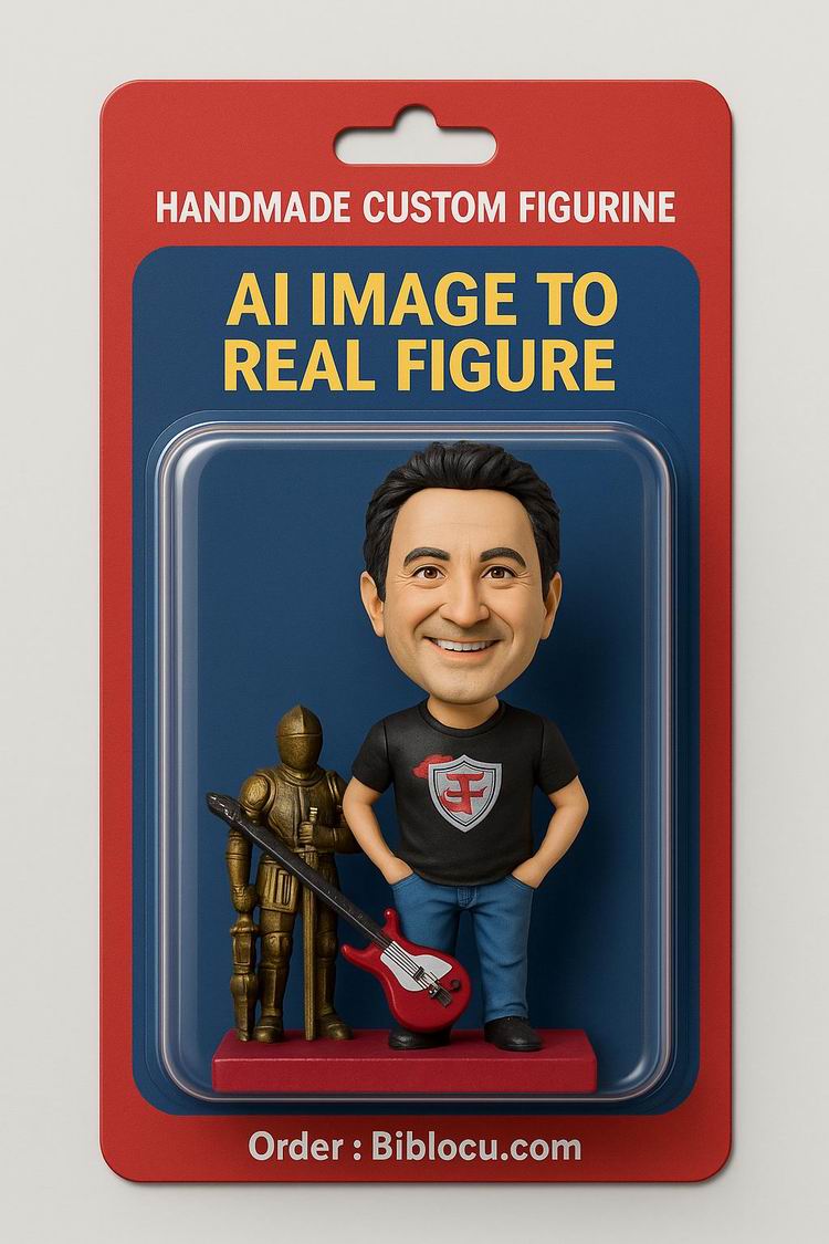 AI yapay zeka g�rselinden OYUNCAK 3D fig�r