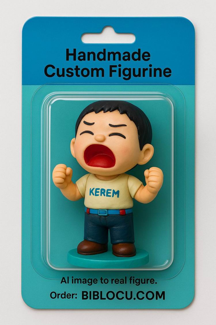 AI yapay zeka g�rselinden OYUNCAK 3D fig�r