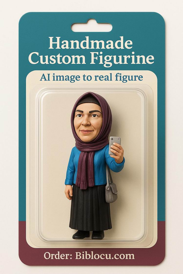 AI yapay zeka g�rselinden OYUNCAK 3D fig�r